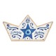 Wooden Deco Boat with Wishes 160x84mm