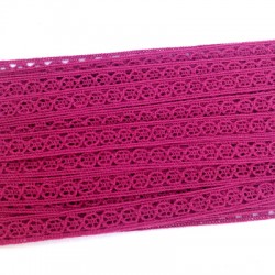 Lacet Synthétique avec Dentelle 10mm (~9m/paquet)