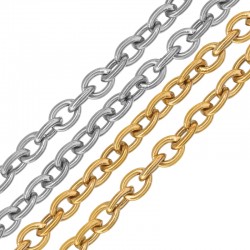 Ανοξείδωτο Ατσάλι 304 Αλυσίδα 0.8mm/4x3mm