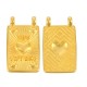 Ciondolo in Zama "LOVERS" con Cuore 17x24mm