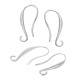 Gancio per Orecchini in Ottone con Anello 9x20 mm
