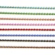 Chaîne à Boules en Laiton Diamantée 3.2 mm