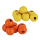 Wooden Bead Round 10mm Ø~4mm (~100pcs)
