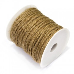Cordón Trenzado de Cáñamo 3 mm