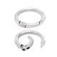 Zamak Lobster Clasp Round 24mm/3.8mm