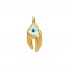 Plaqué Or 24 Carats / 0.12 µm / Blanc / Bleu Clair / Noir
