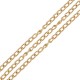 Cadena de Cable de Aluminio Rectangular 7,2 x 1,1 mm