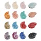 Enameled Ceramic Slider Shell 22x18mm Ø2.2mm