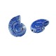 Slider a Conchiglia in Ceramica Smaltata 22X18 mm Ø2.2 mm