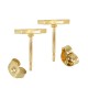 Boucles d'Oreilles Étoile en Acier Inoxydable 304