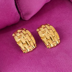 Boucles d'Oreilles Rectangulaires 21x29mm en Acier Inoxydable 304