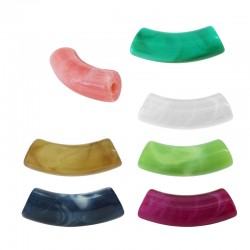 Acrylic Curved Tube 36x12mm Ø3.8mm