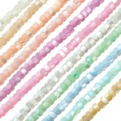 Shell Spacer 4mm/2mm Ø1mm (~180pcs)