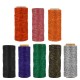 Hilo Encerado Metalizado 1mm (~100mtr /rollo)