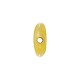 Enameled Ceramic Bead Yellow Butterfly 16x12mm Ø2.4mm
