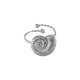 Anillo de Acero Inoxidable 304 Concha 14,6x13,3mm