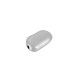 Perla Tubolare Ovale Piatta in Zama 18X10 mm Ø1.8 mm