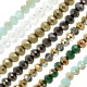 Perlina in Cristallo Sfaccettata 6x4mm (100pz/filo)