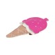 Pendentif en PU « Glace » 6 x 11 cm