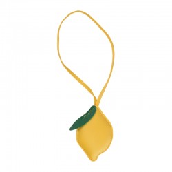 Ciondolo in PU Limone 7x8 cm