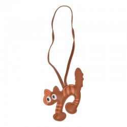 PU Pendant Brown Cat 85x100mm