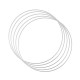 Brass Pendant Circle 80mm/1mm