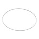 Brass Pendant Circle 80mm/1mm