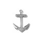 Colgante  de Metal Zamak Ancla 28x19mm