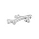 Μεταλλικό Ζάμακ Χυτό Μοτίφ Κοράλι 23x42mm/6mm Ø2.2mm