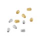 Zamak Irregular Bead 5x3mm Ø1.2mm