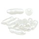 Perla ABS Tubo Irregular 23x8mm (Ø1mm)