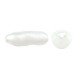 Perla ABS Tubolare Irregolare 23X8 mm Ø1 mm