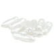 Perla ABS Tubolare Irregolare 23X8 mm Ø1 mm