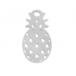 Ciondolo a Forma di Ananas in Acciaio Inossidabile 8.5X15.5 mm