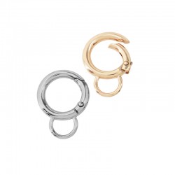 Fermoir Mousqueton en Zamak 24 mm
