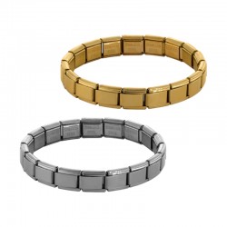 Bracelet en acier inoxydable 304 avec maillons de raccordement 175 mm/4 mm