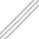 Cadena de Acero Inoxidable 304 Ovalada con Líneas 1,7 x 2 mm