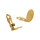 Clips d'Oreille Rondes en Acier Inoxydable 304