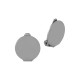 Stainless Steel 304 Earring Round with Clip 14mm