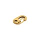 Fermoir mousqueton pivotant en Acier Inoxydable 304 4.5 x 8 mm Ø 1.3 mm
