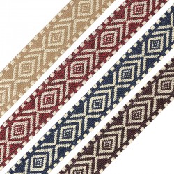 Cinta Poliestérica de Encaje 28mm(~5yard/paquete)
