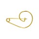Steel Safety Pin 33mm/1mm