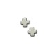 Zamak Bead Cross 9mm Ø1.9mm