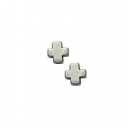 Zamak Bead Cross 9mm Ø1.9mm
