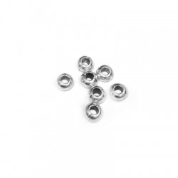 Zamak Bead 6mm Ø2.8mm