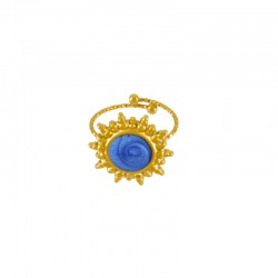 Bague Ronde en Acier Inoxydable 304 Émaillé 17 mm