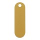 Plexi Acrylic Pendant Bar Rectangular Oval 7x23mm