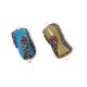 Agate Bead Snake 16x30mm with Strass