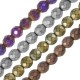 Hematite Bead Round Faceted 8mm Ø1.3mm (50pcs) (40cm)
