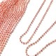 Brass Ball Chain Diamond Cut 1.5mm